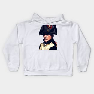 Napoléon Bonaparte Geometric Skin tone Portrait Kids Hoodie